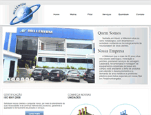 Tablet Screenshot of millenium-ind.com.br